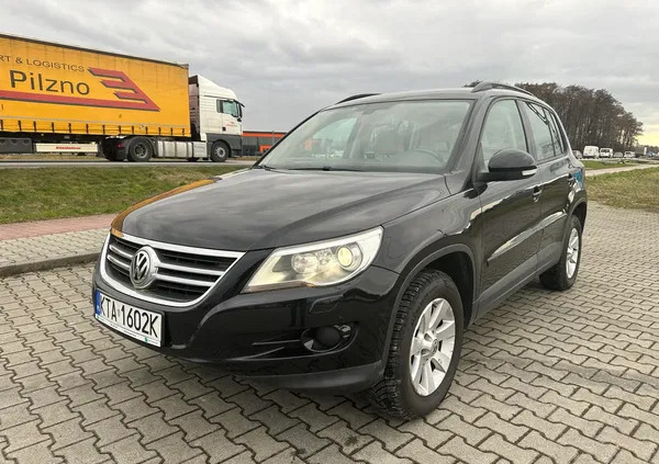 małopolskie Volkswagen Tiguan cena 32900 przebieg: 283000, rok produkcji 2009 z Płoty